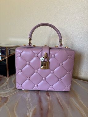 Dolce & Gabbana leather box bag